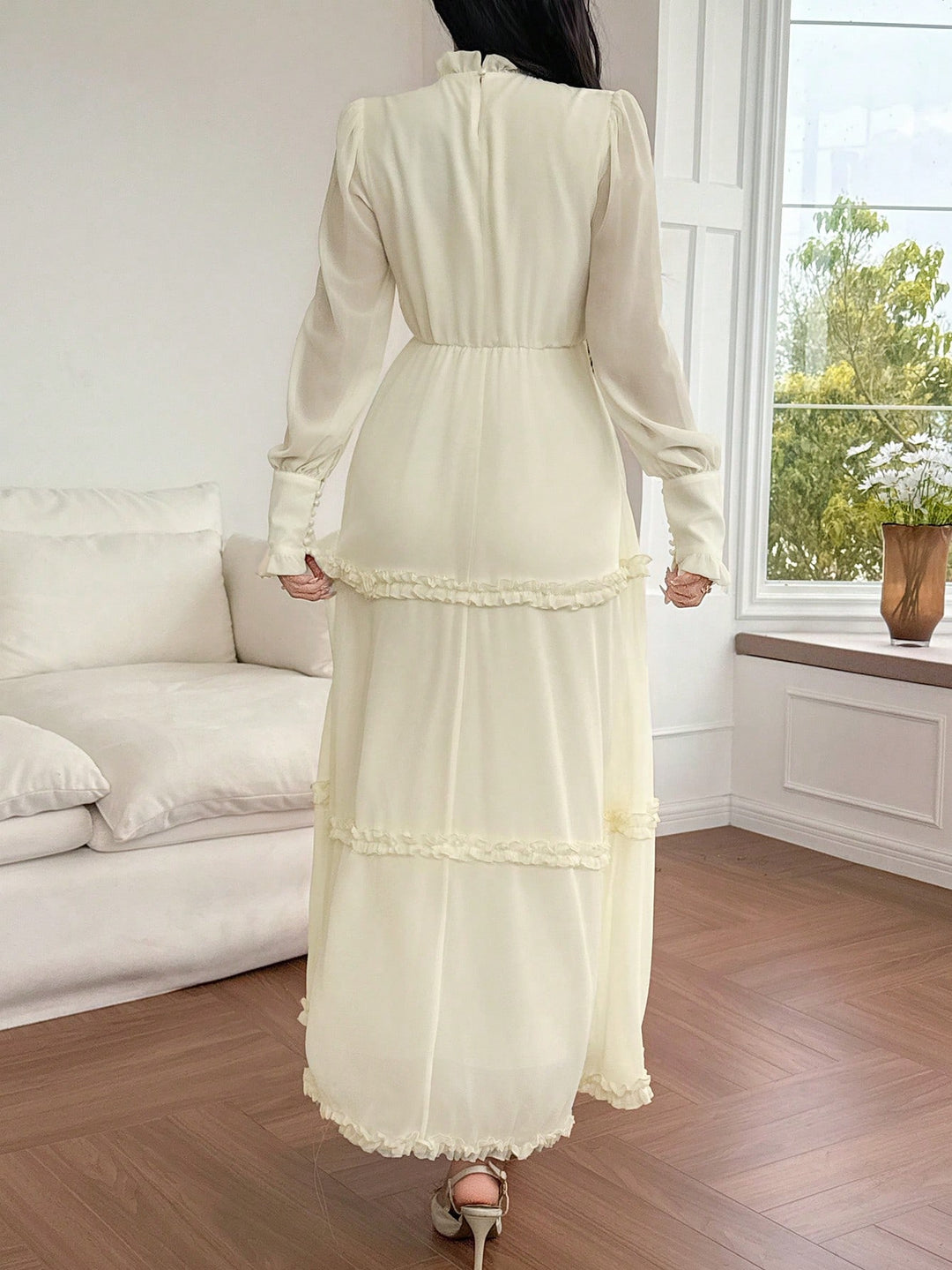 Rochie maxi SHEIN, galben