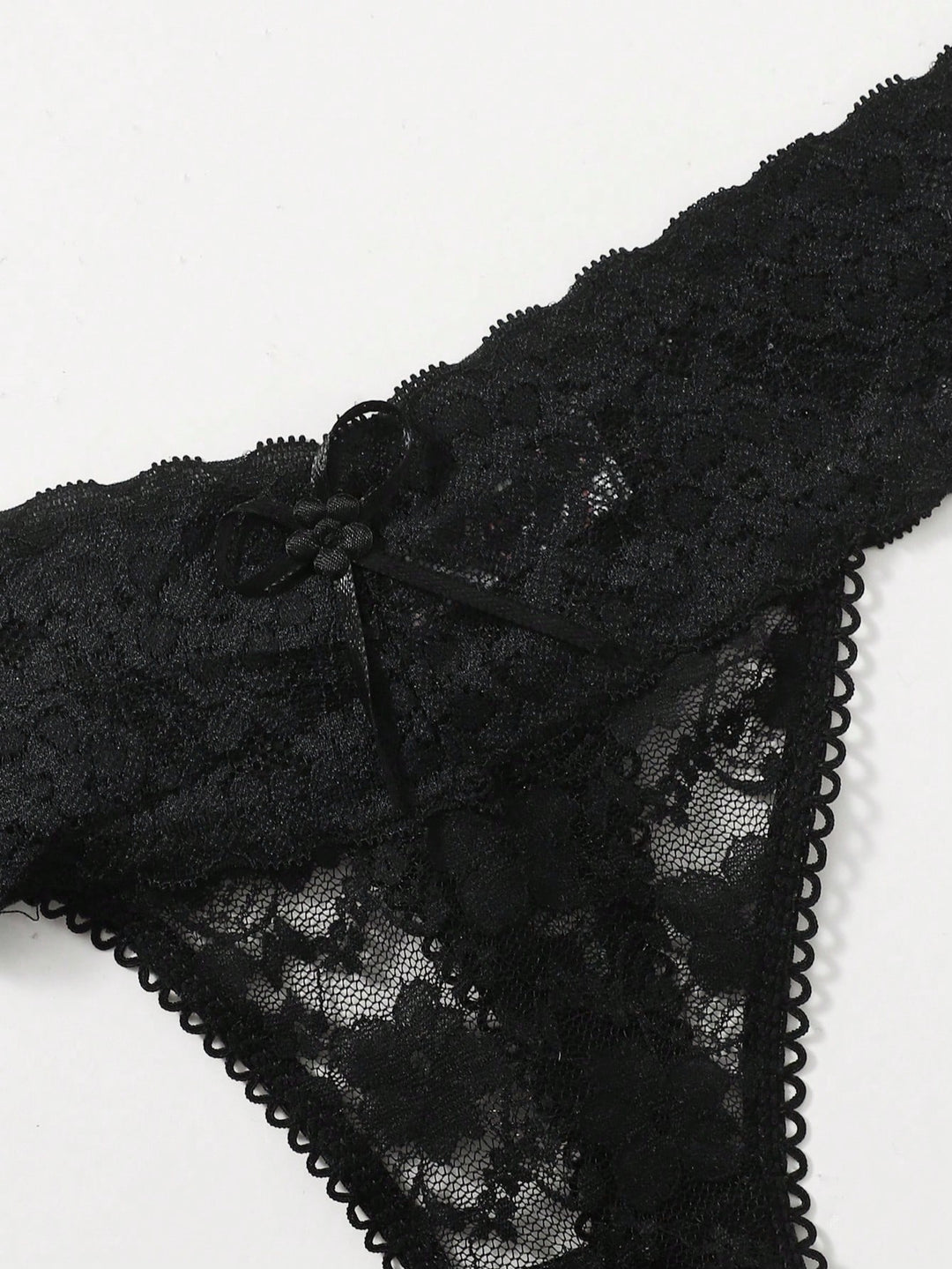 Slip tanga SHEIN, negru