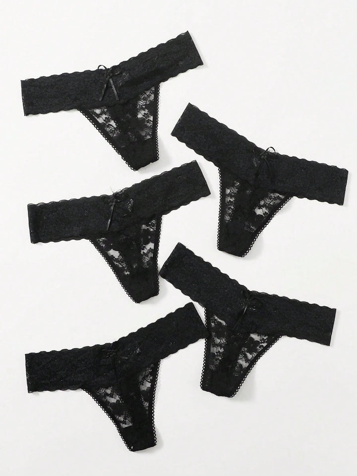 Slip tanga SHEIN, negru