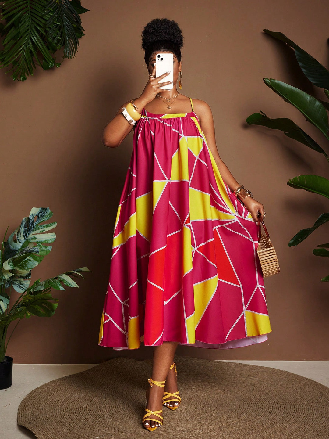 Rochie SHEIN, mix culori
