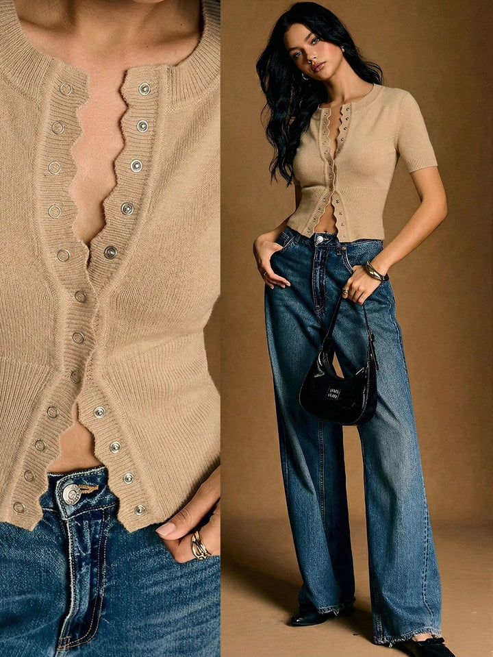 Cardigan SHEIN, bej