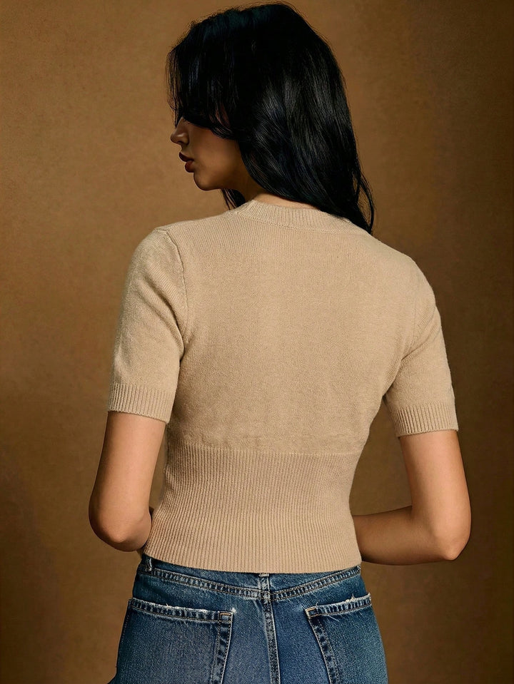 Cardigan SHEIN, bej