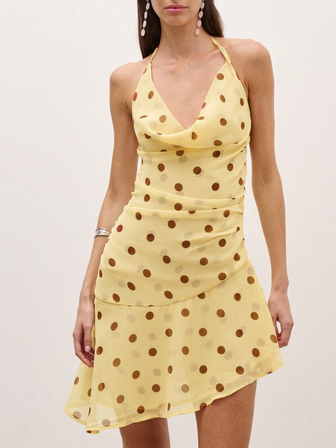 Rochie scurtă SHEIN, galben