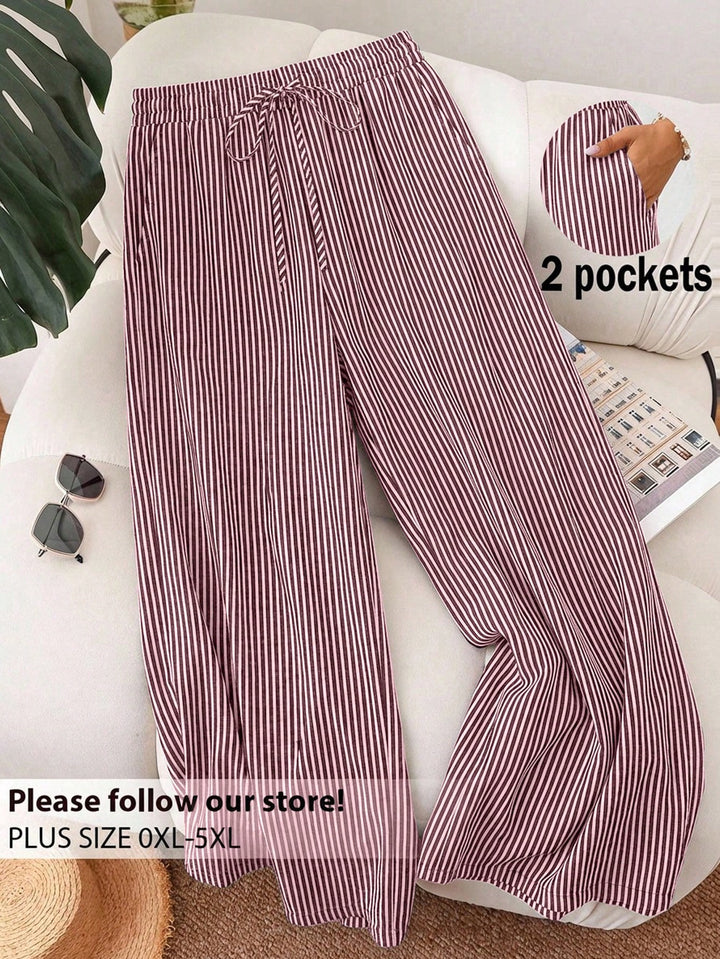 Pantaloni SHEIN, vișiniu