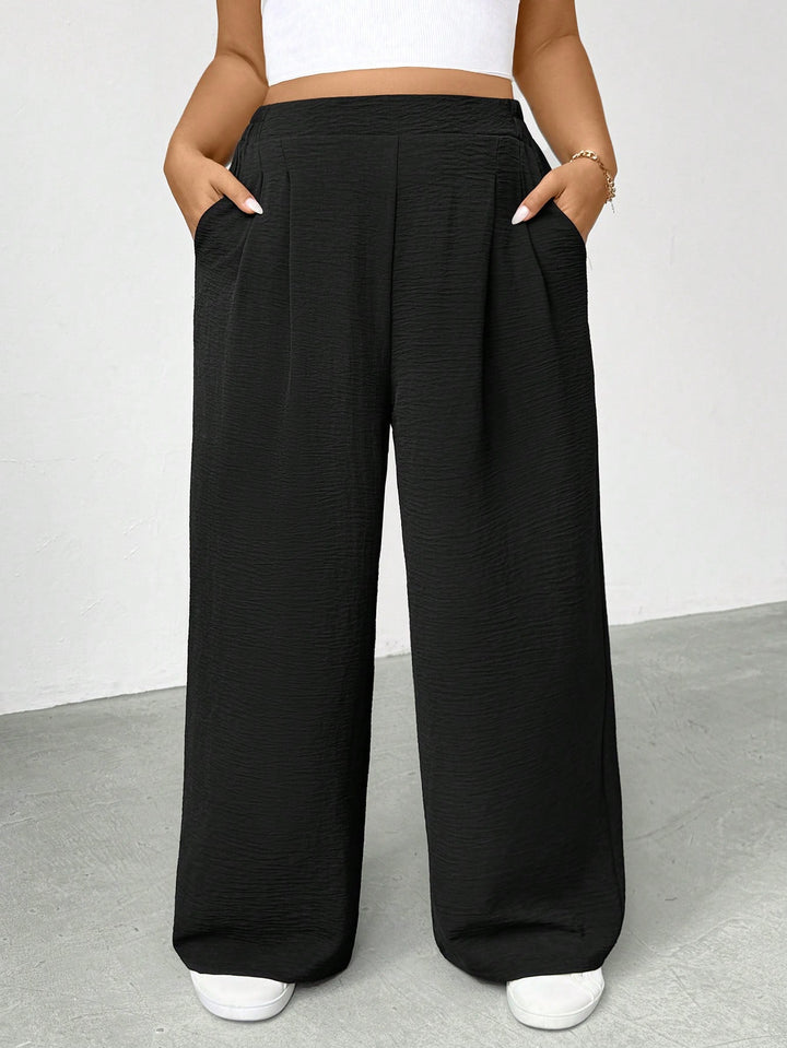 Pantaloni SHEIN, negru