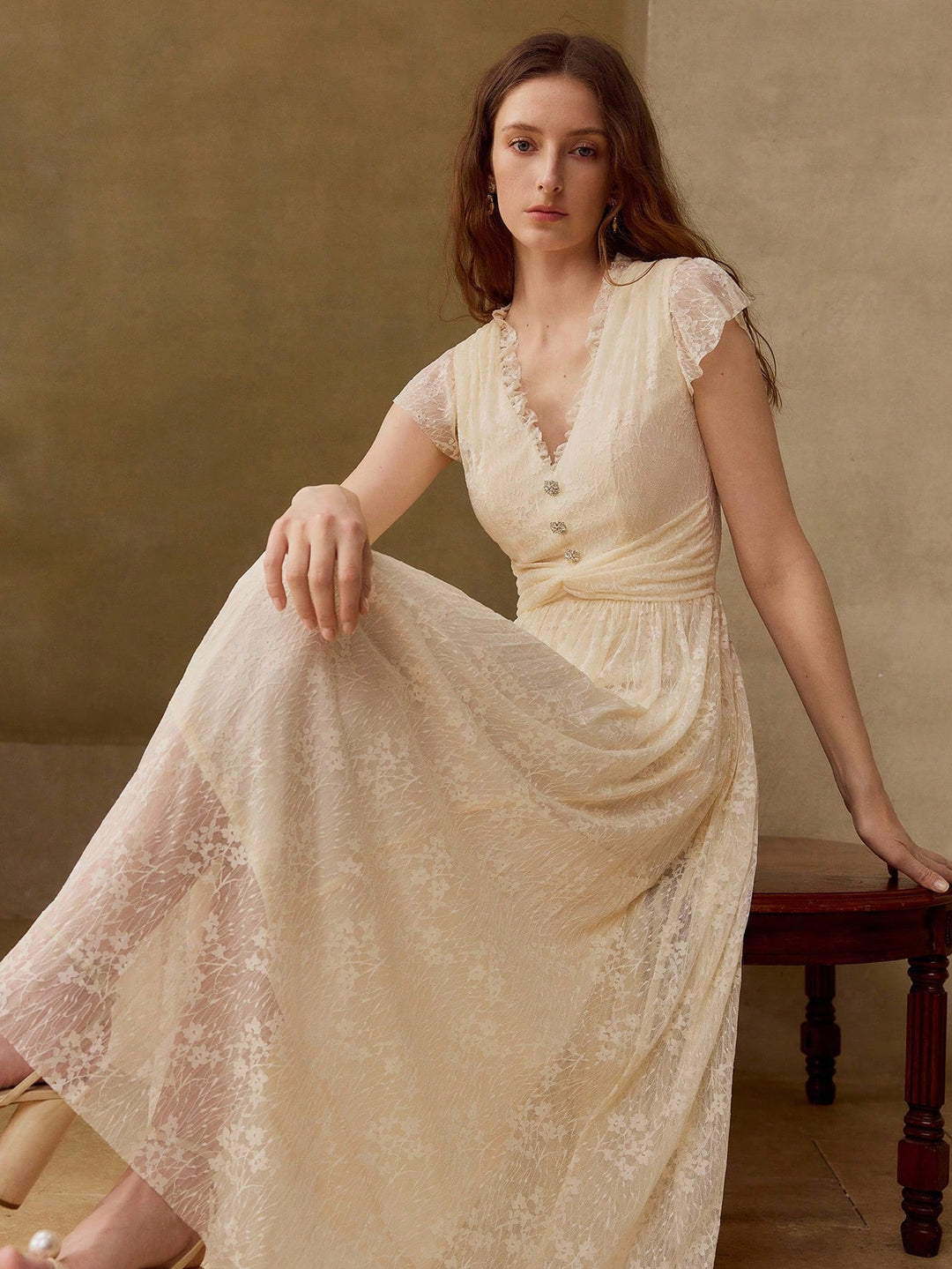 Rochie maxi SHEIN, roz