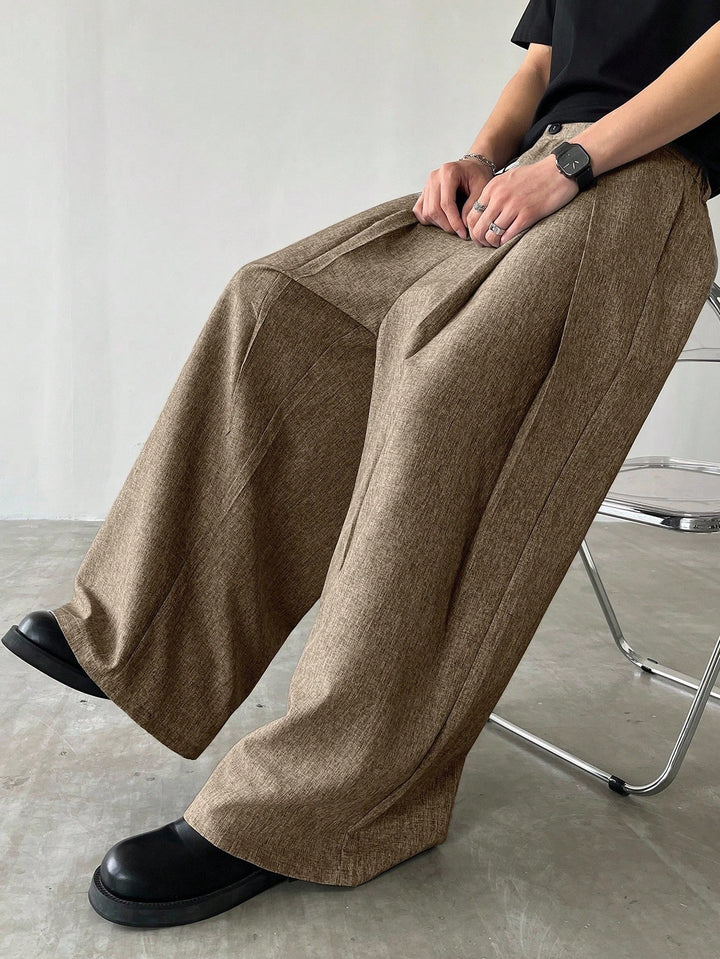Pantalon SHEIN, maro