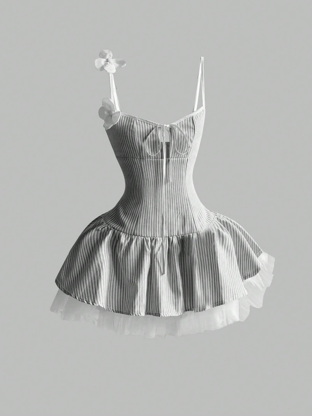 Rochie scurtă SHEIN, gri