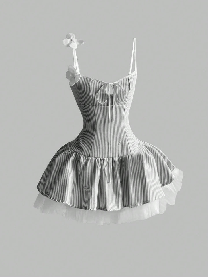 Rochie scurtă SHEIN, gri