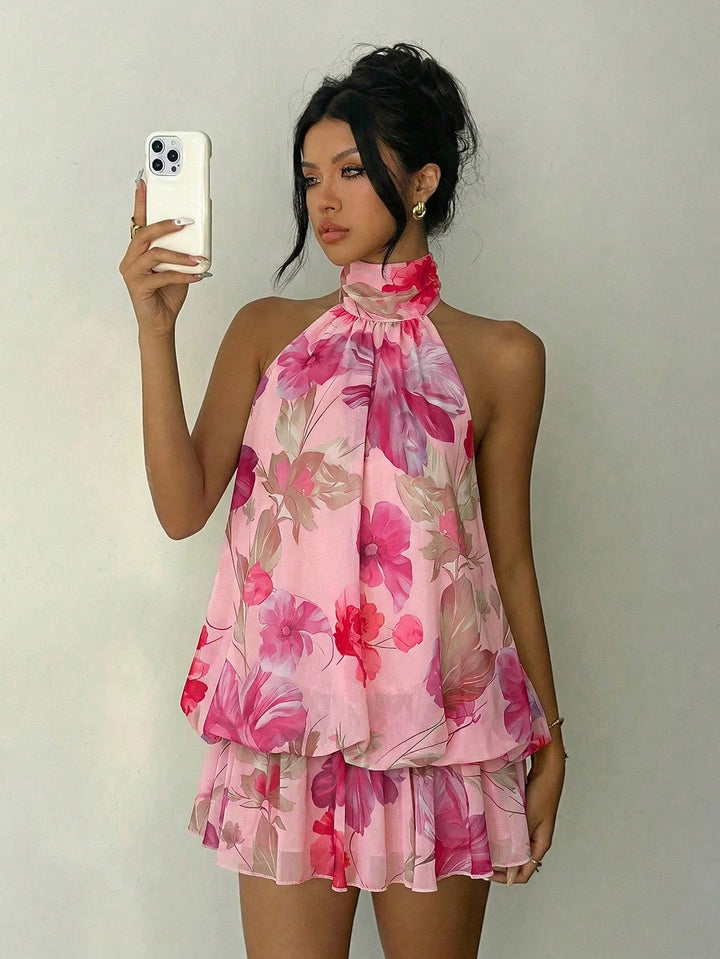 Rochie mini SHEIN, roz