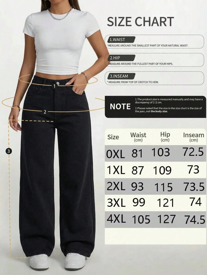 Jeans SHEIN, negru