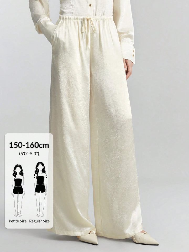 Pantaloni SHEIN, alb