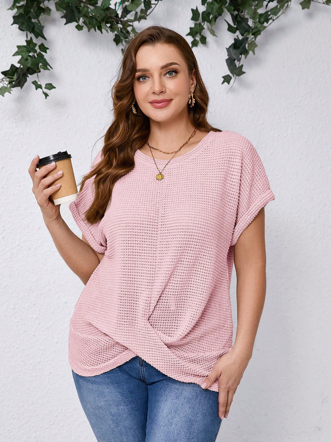 Tricou SHEIN, roz