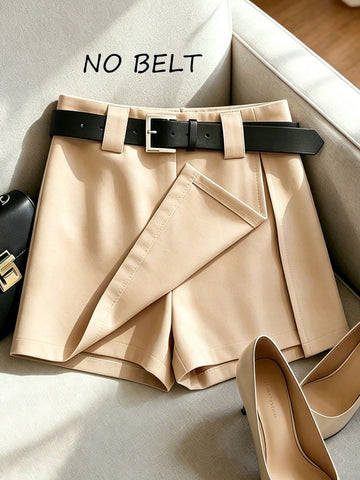 Fustă pantalon SHEIN, bej