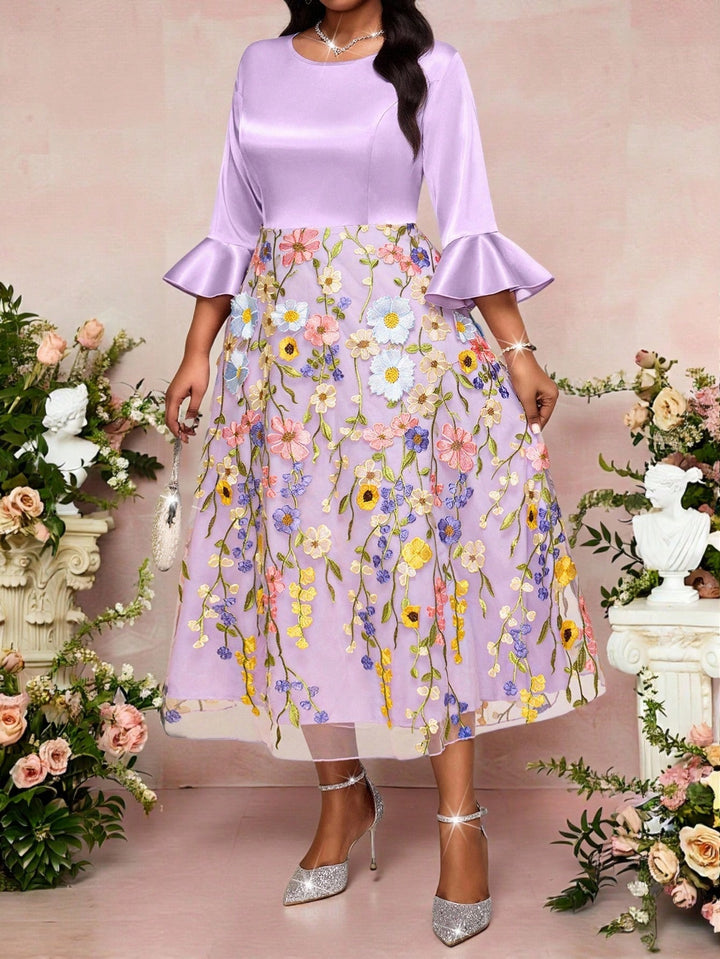 Rochie SHEIN, mix culori