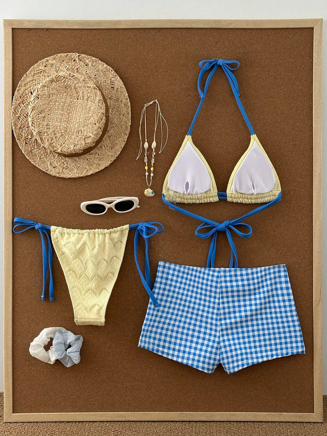 Set bikini SHEIN, mix culori