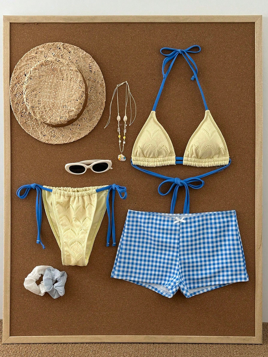 Set bikini SHEIN, mix culori
