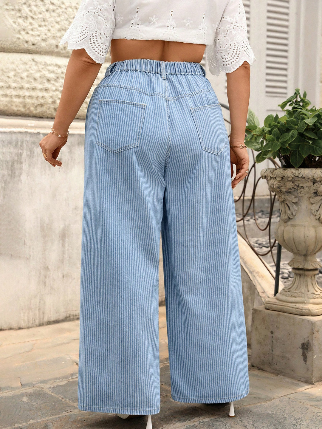 Jeans SHEIN, albastru