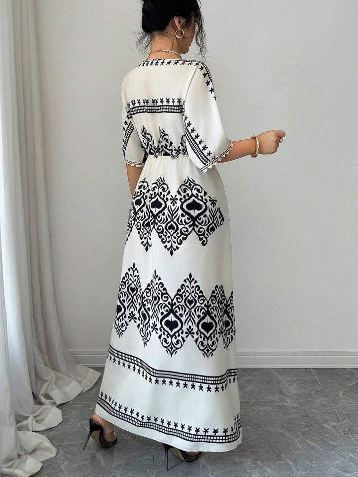 Rochie maxi SHEIN, portocaliu