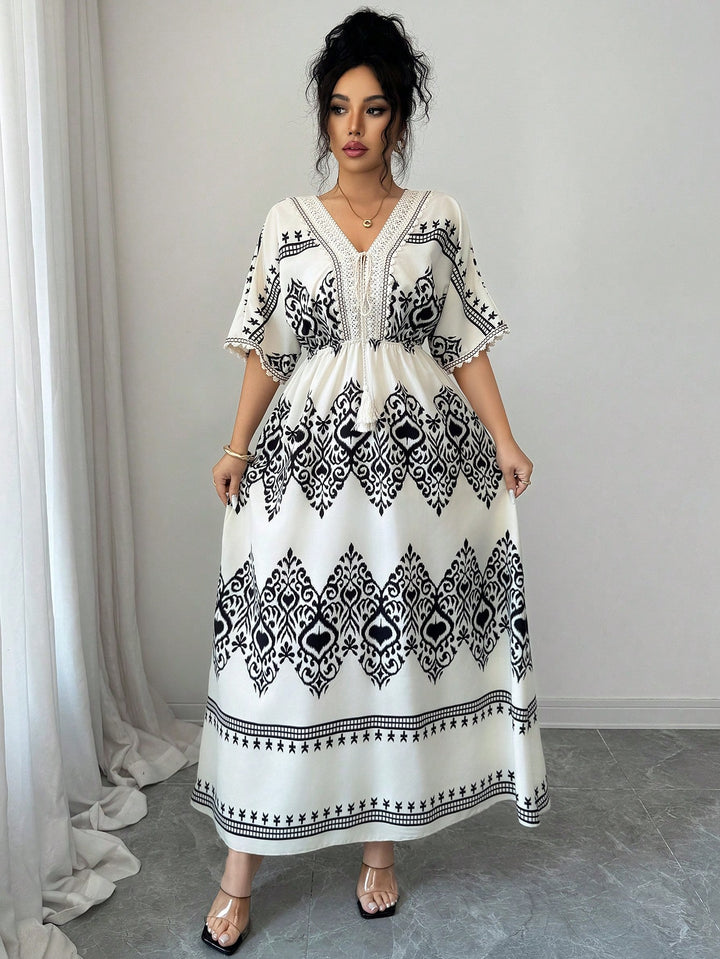 Rochie maxi SHEIN, portocaliu