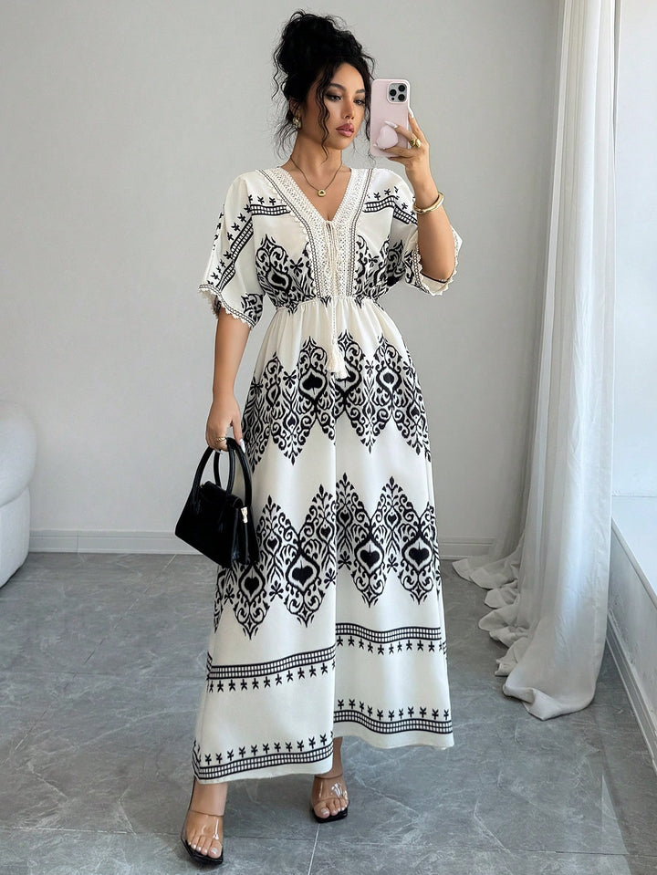 Rochie maxi SHEIN, portocaliu