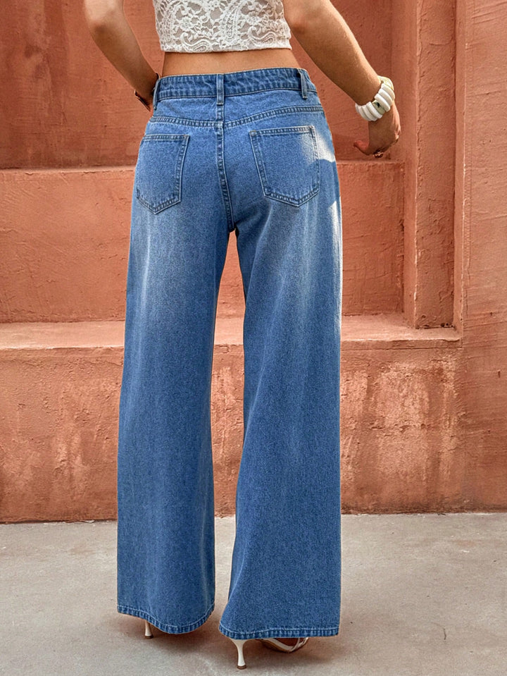 Jeans SHEIN, albastru