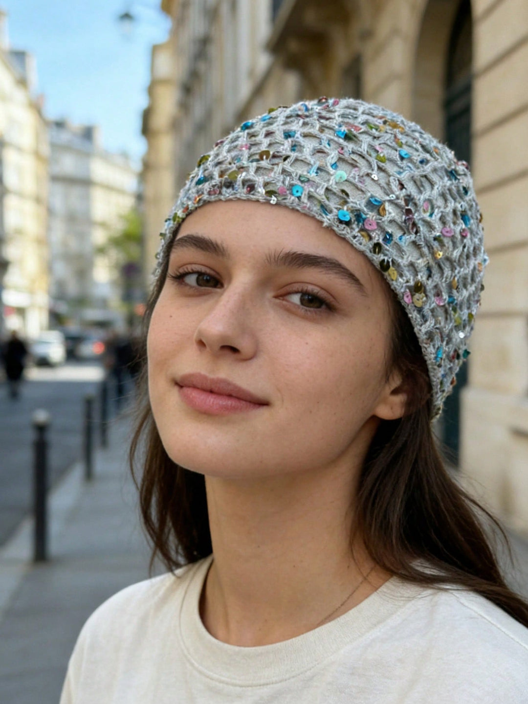 Căciulă SHEIN, mix culori