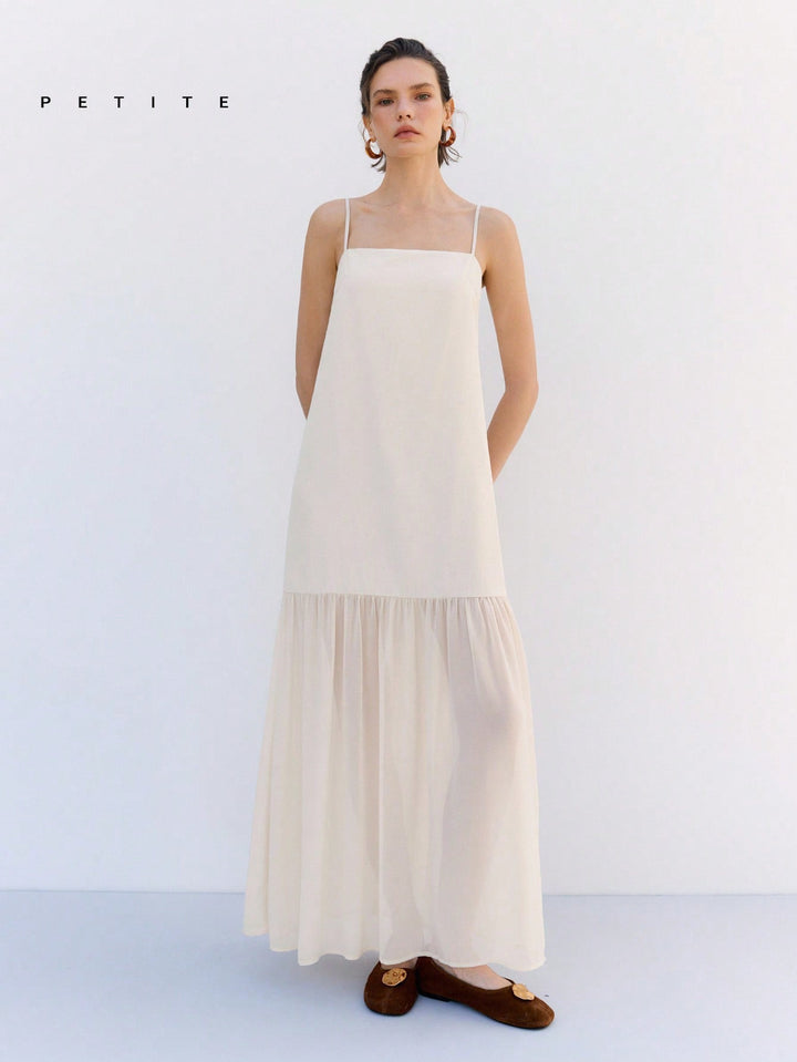 Rochie maxi SHEIN, bej