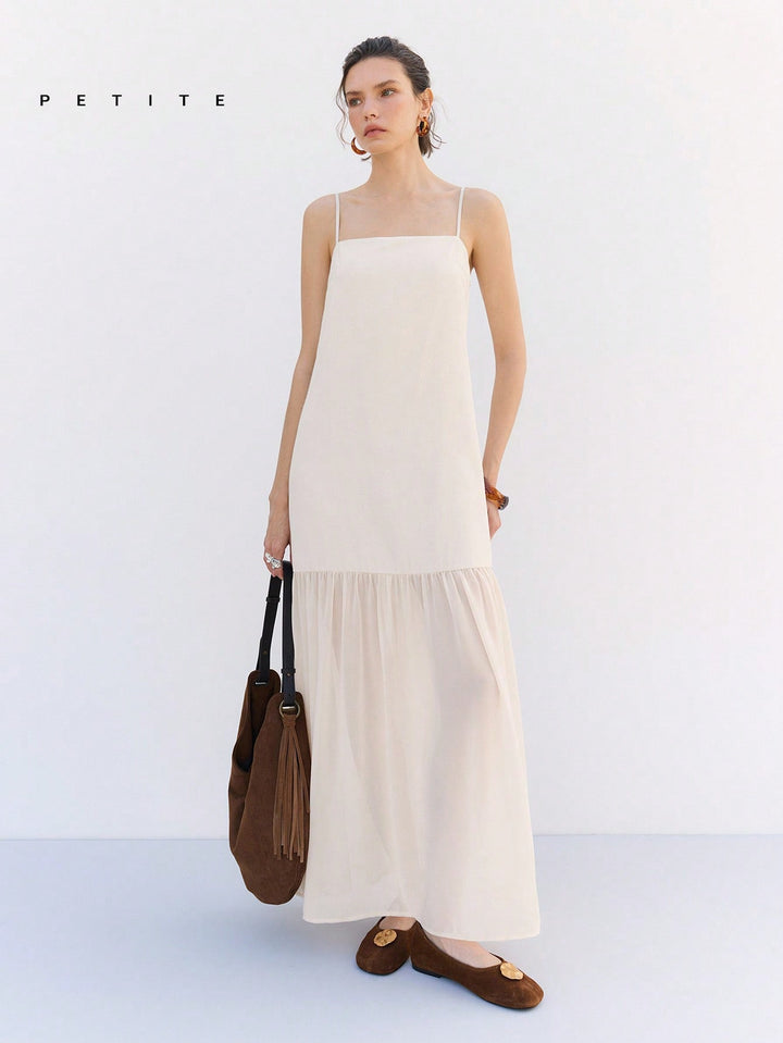 Rochie maxi SHEIN, bej