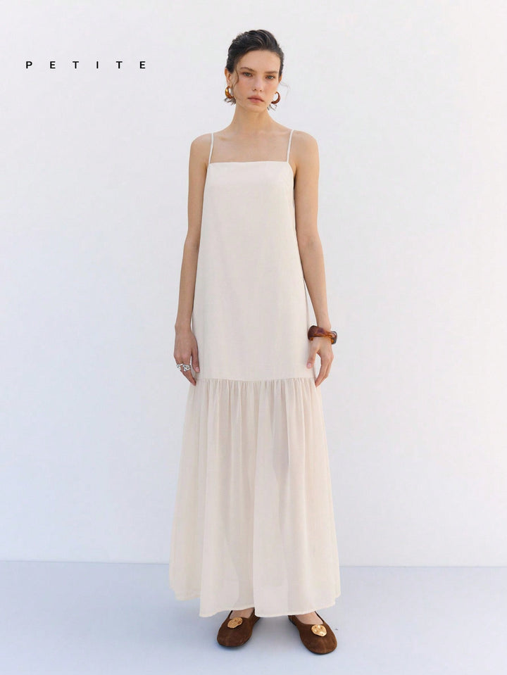 Rochie maxi SHEIN, bej