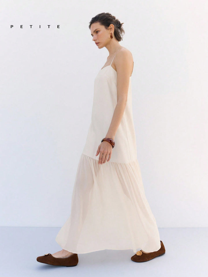 Rochie maxi SHEIN, bej