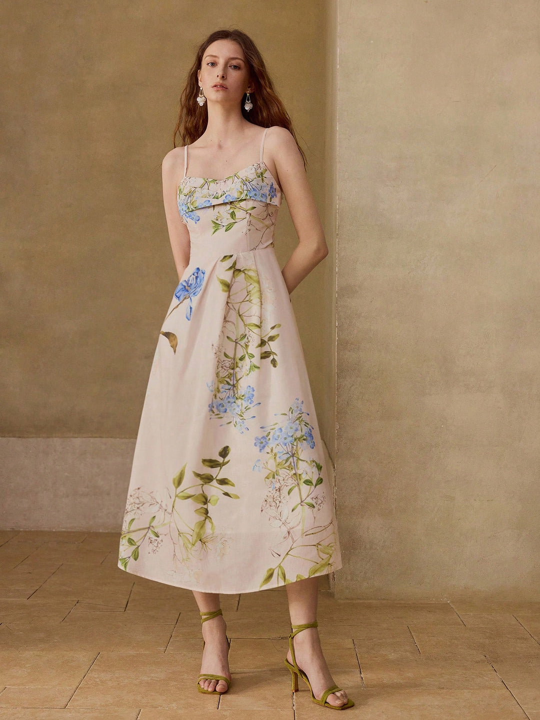 Rochie maxi SHEIN, mix culori