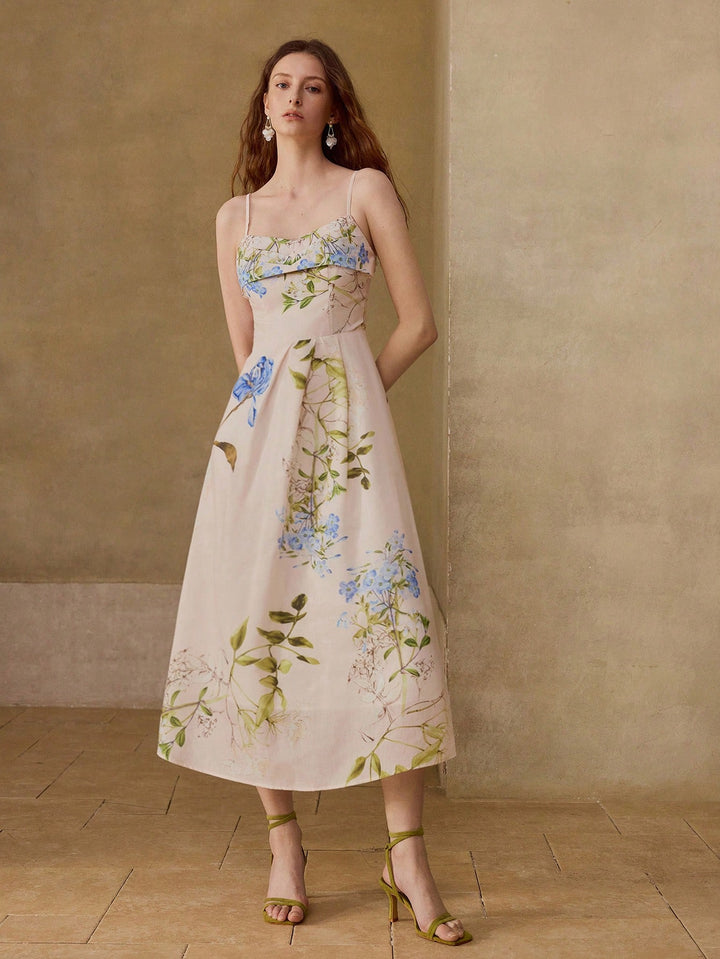 Rochie maxi SHEIN, mix culori