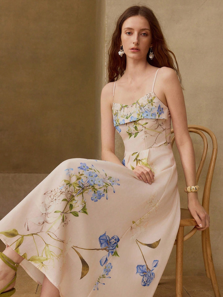 Rochie maxi SHEIN, mix culori