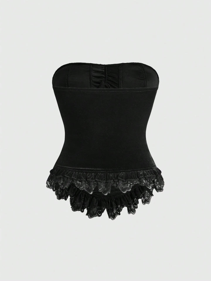 Top SHEIN, negru