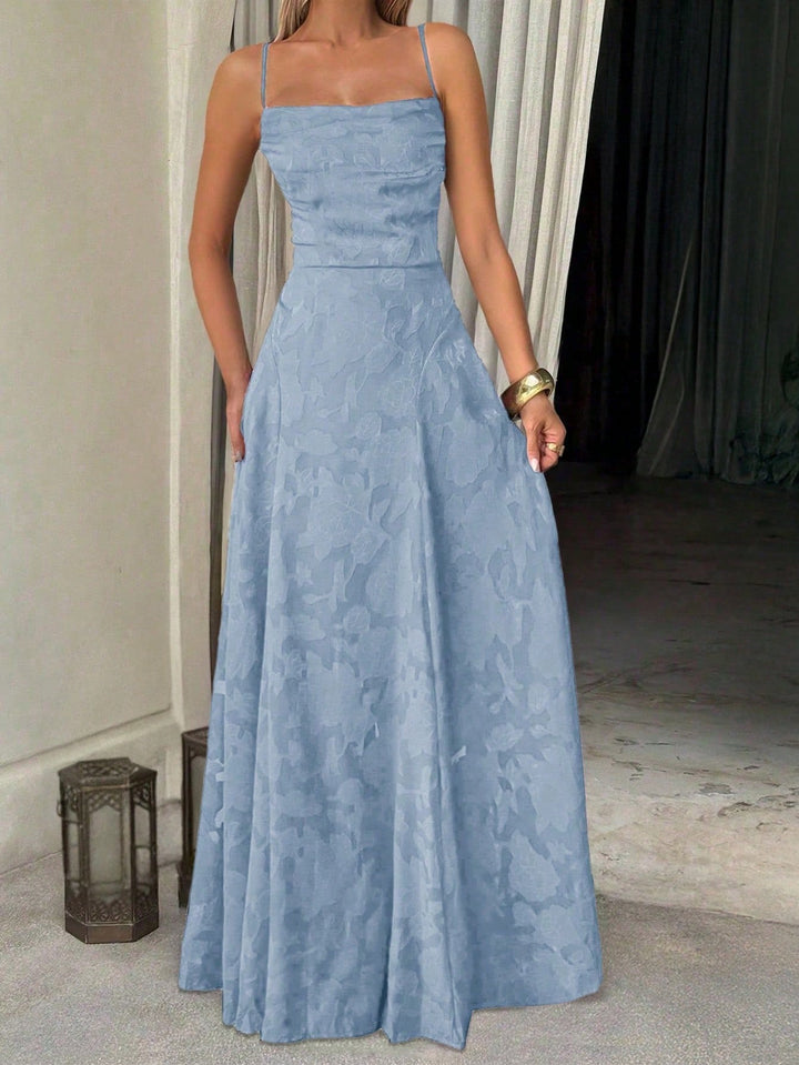 Rochie maxi SHEIN, albastru
