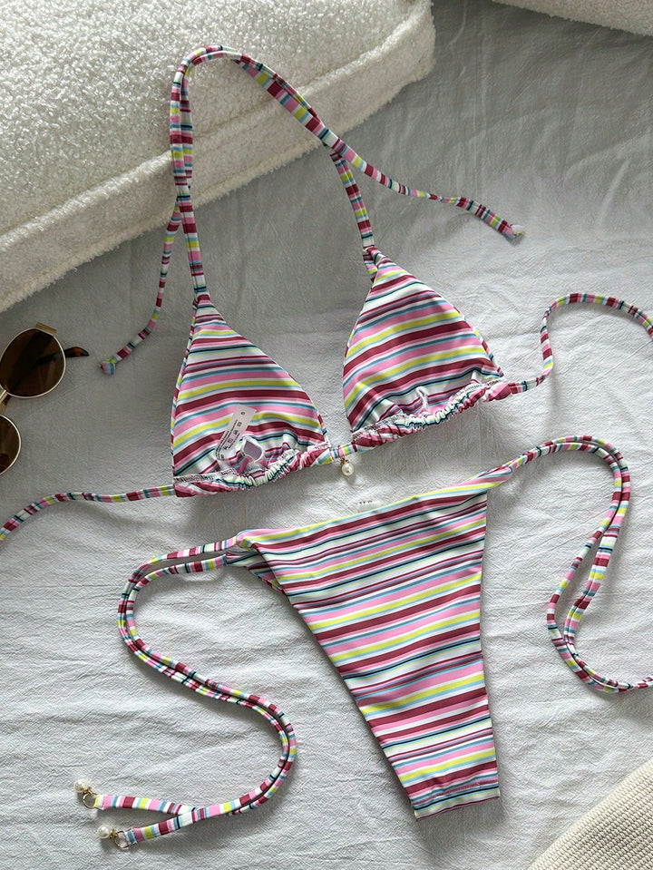 Set bikini SHEIN, mix culori