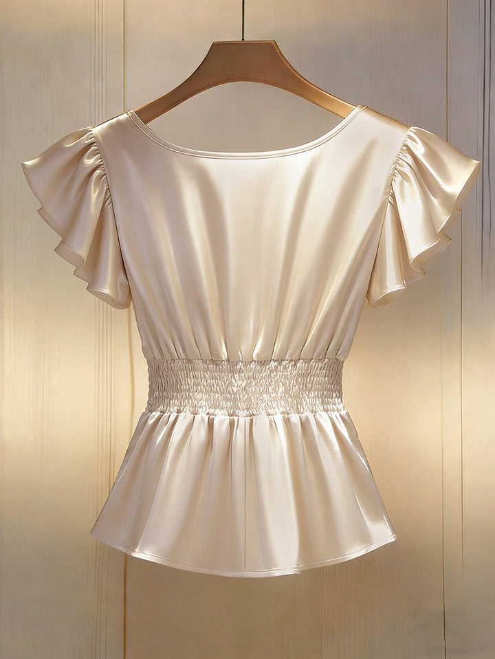 Bluză SHEIN, bej