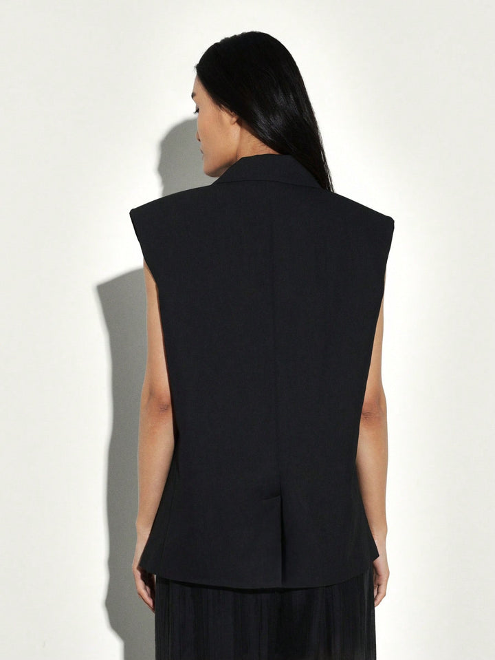 Sacou SHEIN, negru