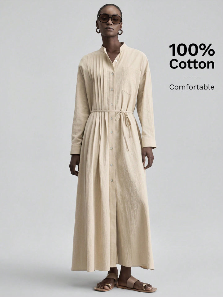 Rochie maxi SHEIN, kaki