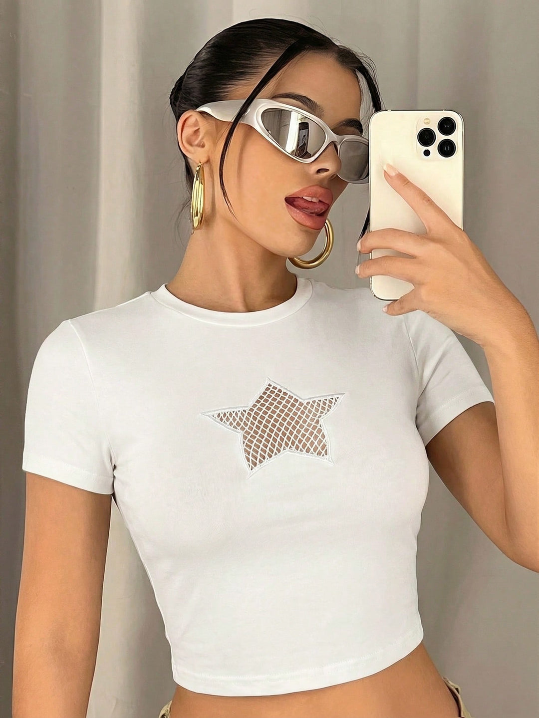 Tricou SHEIN, alb