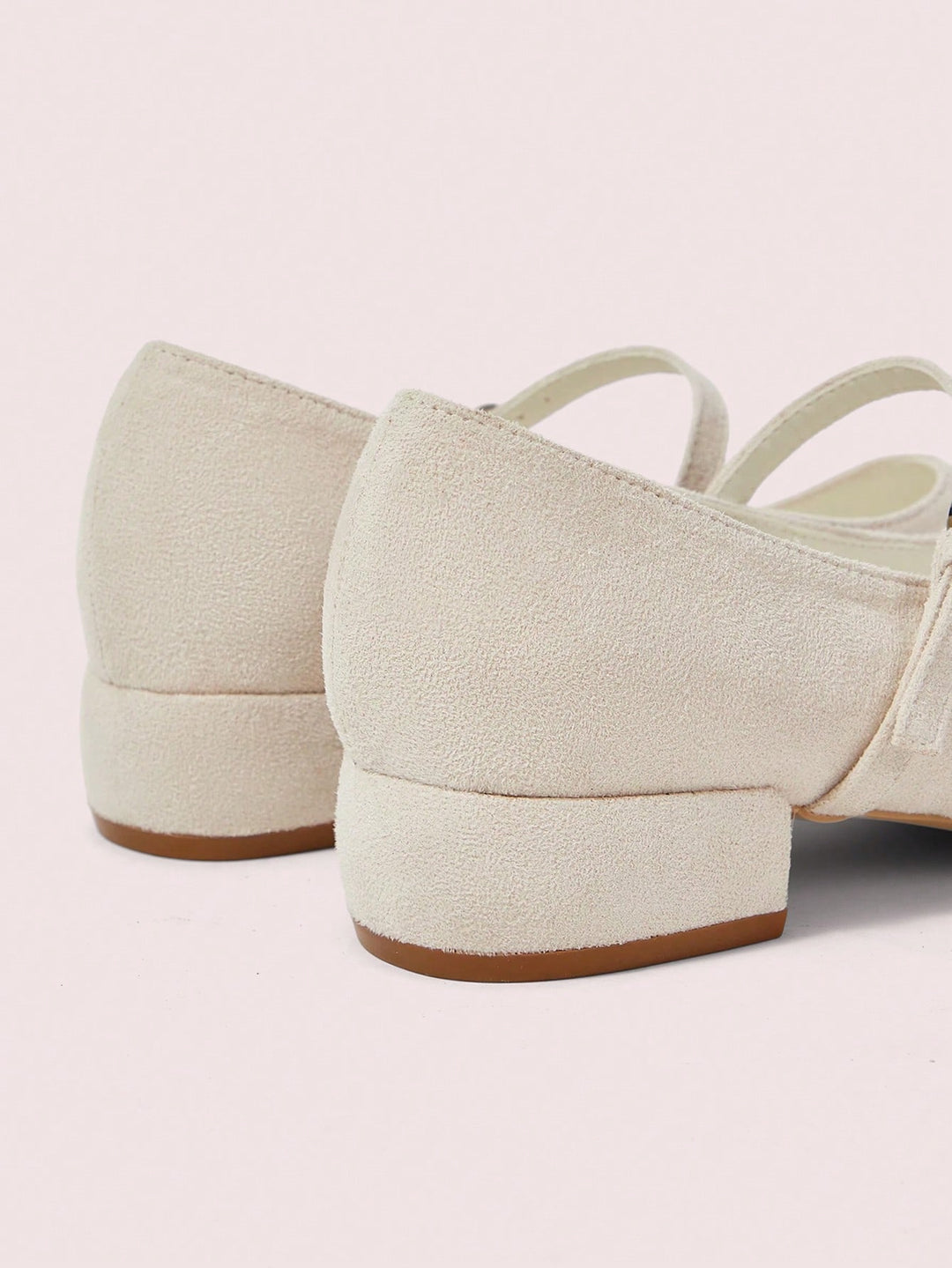 Pantofi cu toc SHEIN, alb