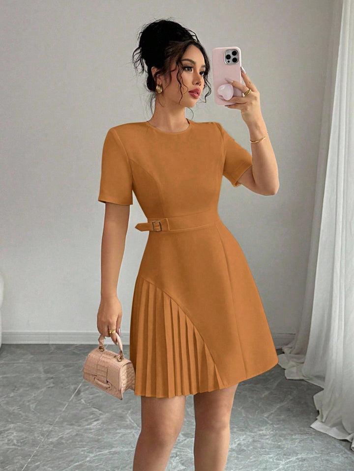 Rochie mini SHEIN, maro