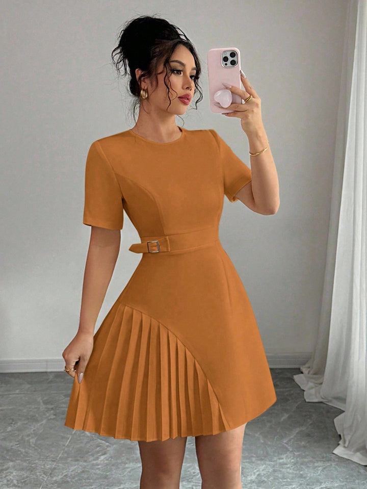 Rochie mini SHEIN, maro