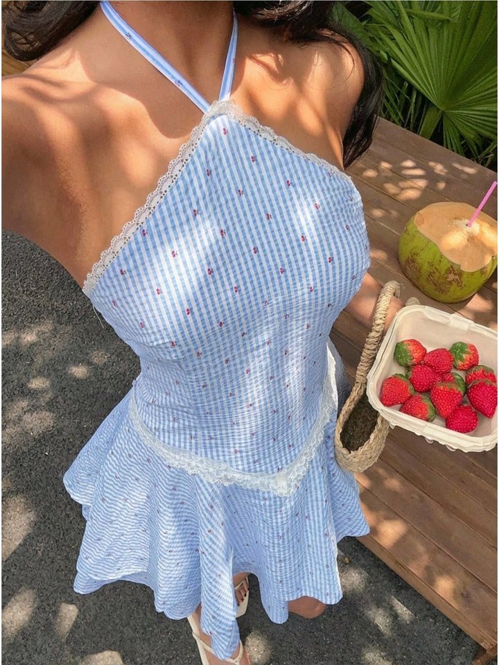 Rochie mini SHEIN, alb
