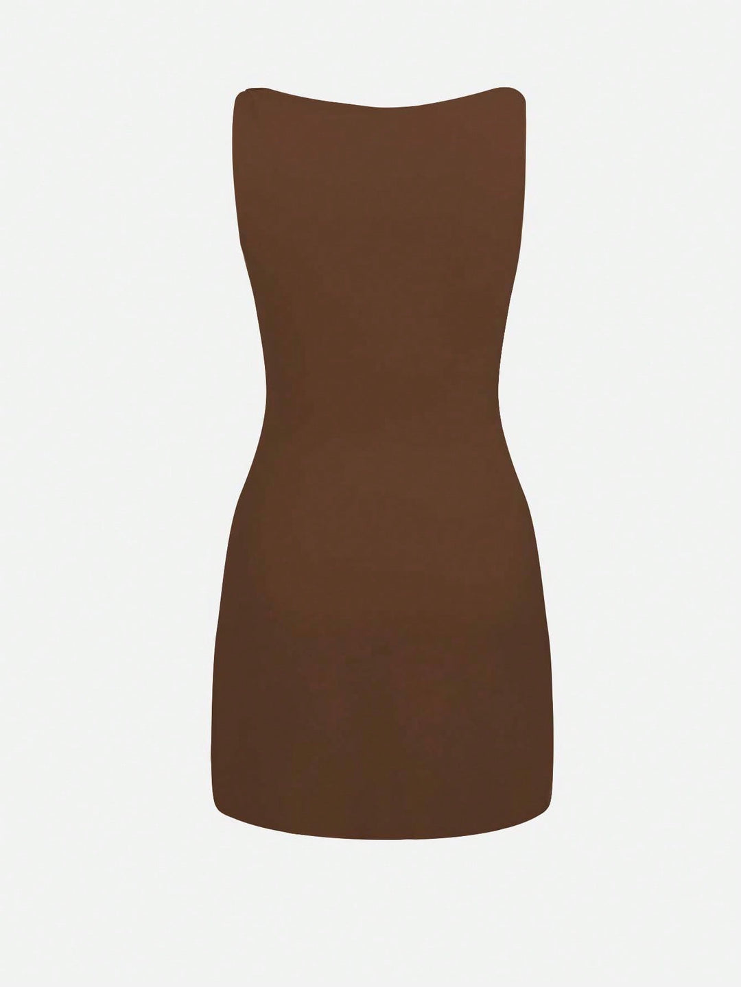 Rochie scurtă SHEIN, maro