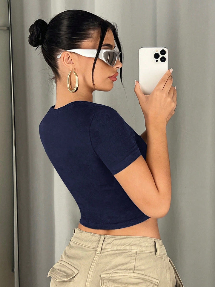 Tricou SHEIN, albastru