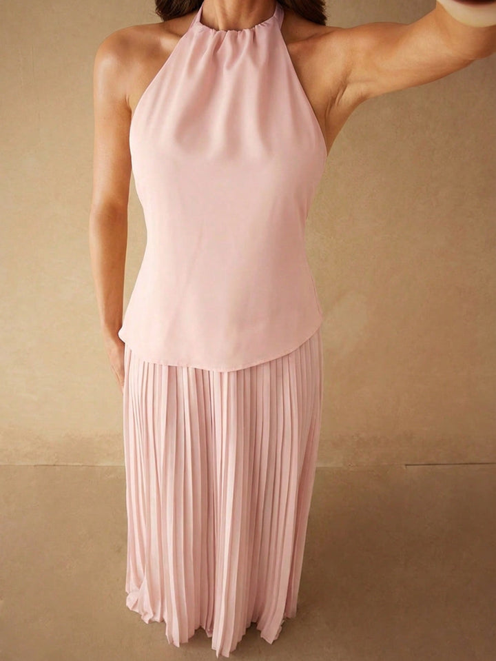 Rochie maxi SHEIN, roz