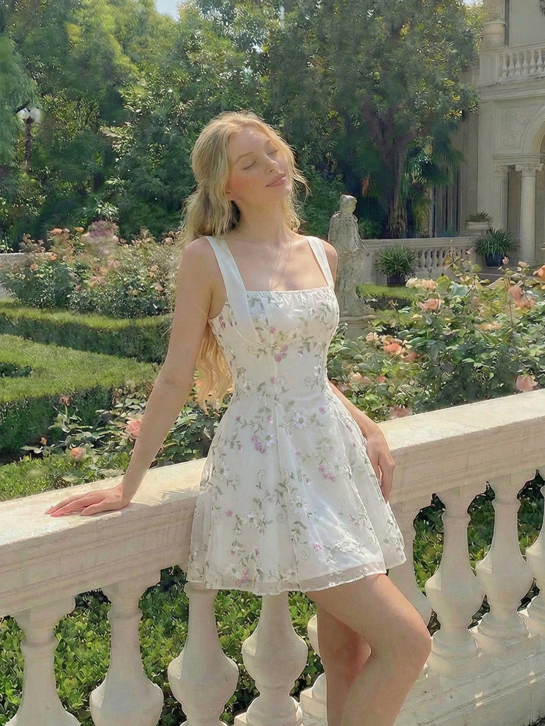 Rochie mini SHEIN, portocaliu