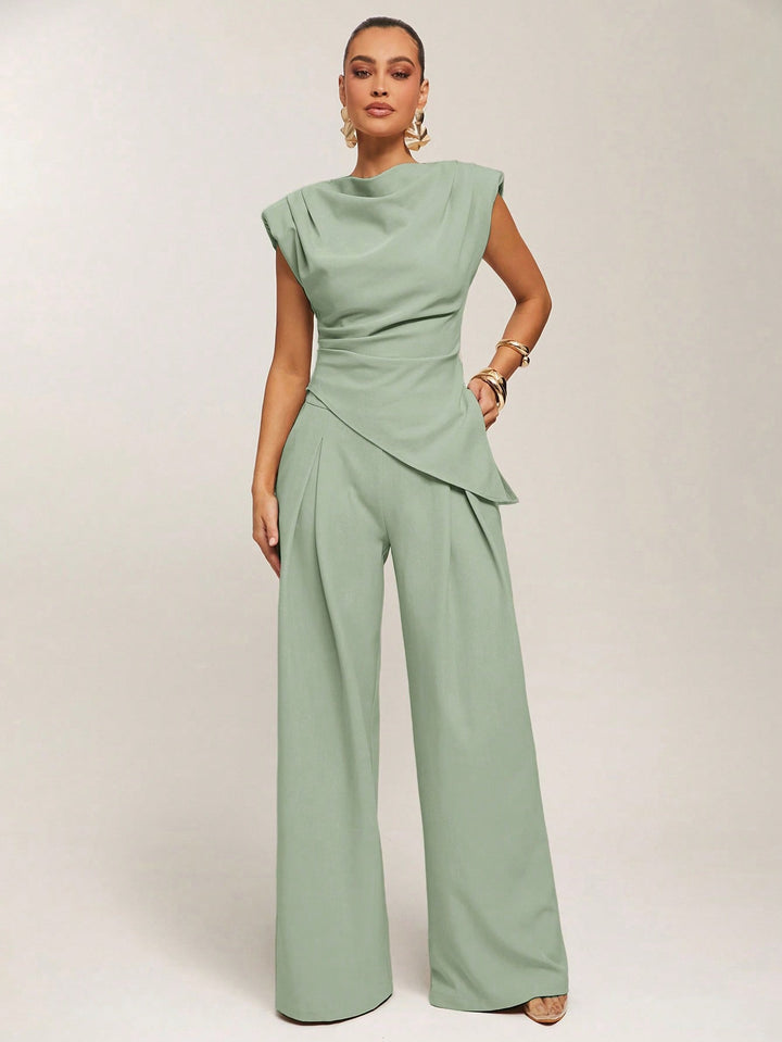 Top SHEIN, verde
